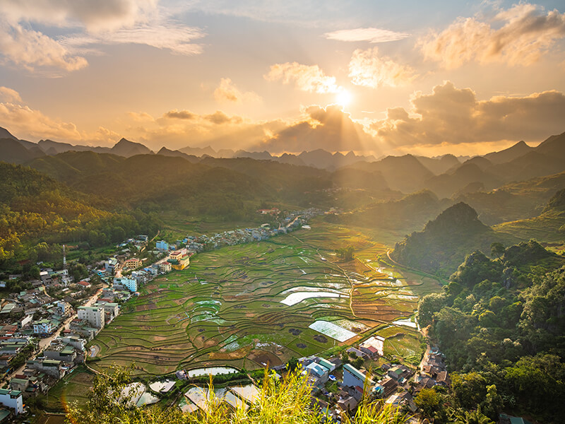 ha giang loop dong van karst